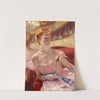 Woman with a Pearl Necklace in a Loge by Mary Cassatt