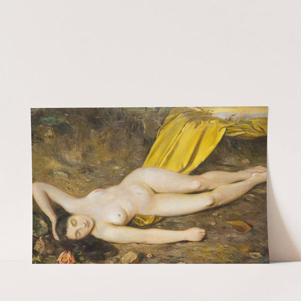 Woman with a Rose by František Šindelář