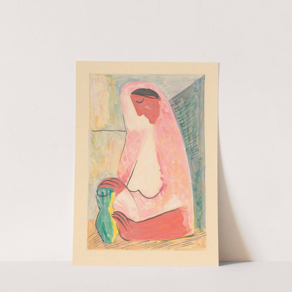 Woman with a Vase by Mikuláš Galanda