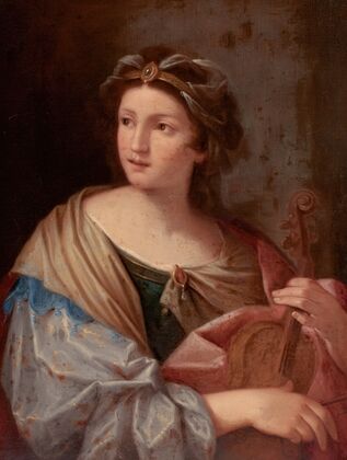 Woman with a Violin (possibly Saint Cecilia)