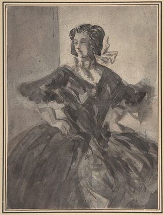Woman with Arms Akimbo
