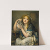 Woman with Doves by Jean-Baptiste Greuze
