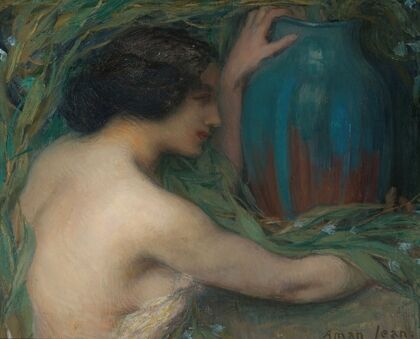Woman With Eucalyptus
