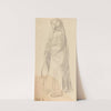 Woman with Headscarf by Gustav Wentzel
