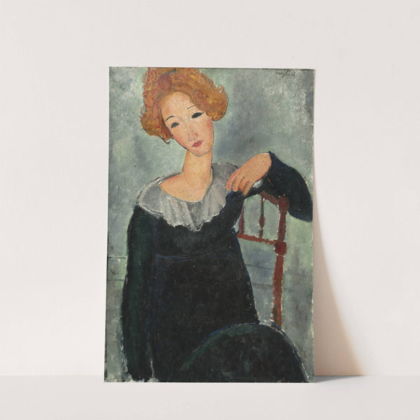 Woman with Red Hair (1917) by Amedeo Modigliani