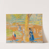 Woman with Umbrella, Washington Square by William James Glackens