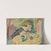 Woman Writing (Sonia Gramatté) (1922) by Walter Gramatté