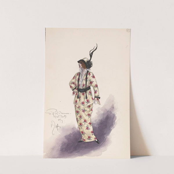 Woman’s costume (1914) by Will R. Barnes