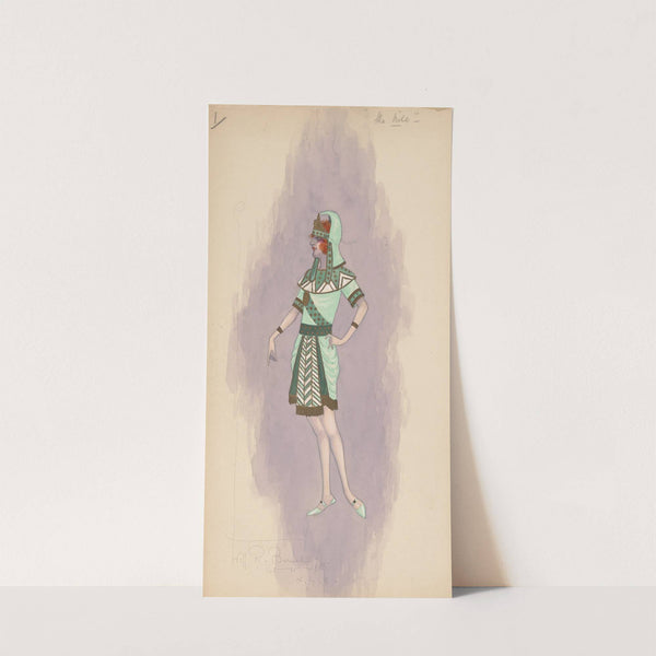 Woman&#039;s costume; Short green skirt, 1 by Will R. Barnes