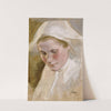 Woman’s Head (1904) by Albert Edelfelt