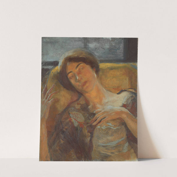 Woman’s Head (c. 1890) by Albert Besnard