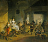 Women and Soldiers Revelling