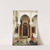 Women in an Eastern Courtyard by Gustave-Achille Guillaumet