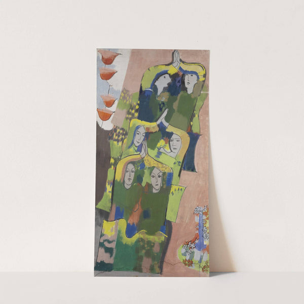 Women in the countryside by August Babberger