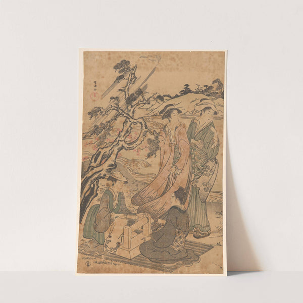 Women in the Wind by Kubo Shunman