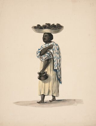 Women of Trujillo Selling Pots