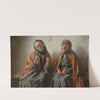 Women Praying on the Porch (1902) by Mieczysław Reyzner