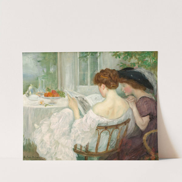 Women Reading by Henry Caro-Delvaille