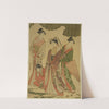 Women Viewing Cherry Blossoms II (c. 1793) by Chōbunsai Eishi