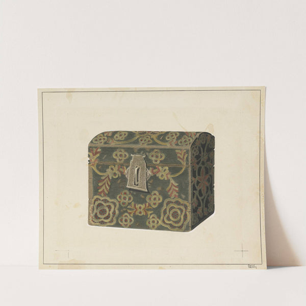 Wood Box or Chest by Carol Larson