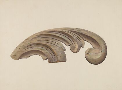 Wood Carving – Scroll