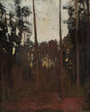 Wood grouse, sketch for “Hunting for wood grouses”