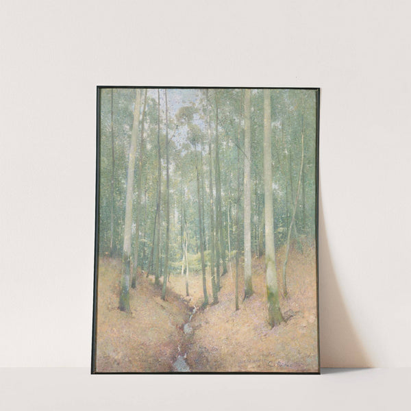 Wood Interior (c. 1910) by Emil Carlsen