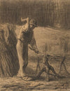 Woodcutter Trimming Faggots