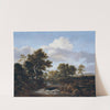Wooded Landscape with a Stream (between 1665 and 1668) by Jacob van Ruisdael