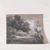 Wooded Landscape with Country Cart and Figures by Thomas Gainsborough