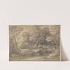 Wooded Landscape with Cows in a Pool by Thomas Gainsborough