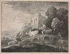 Wooded Landscape with Herdsmen Driving Cattle (1779–1780)