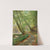 Wooded path by a river by Peder Mørk Mønsted