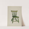Wooden Chair by Florence Truelson