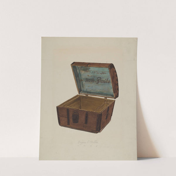 Wooden Chest by Eugene C. Miller