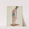 Wooden Christo, Painted (Front view) by Majel G. Claflin