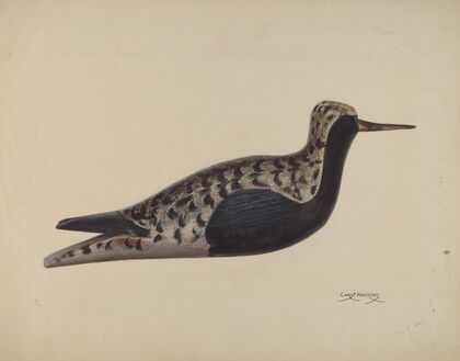 Wooden Decoy (c. 1937)