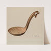 Wooden Dipper by Elmer Weise