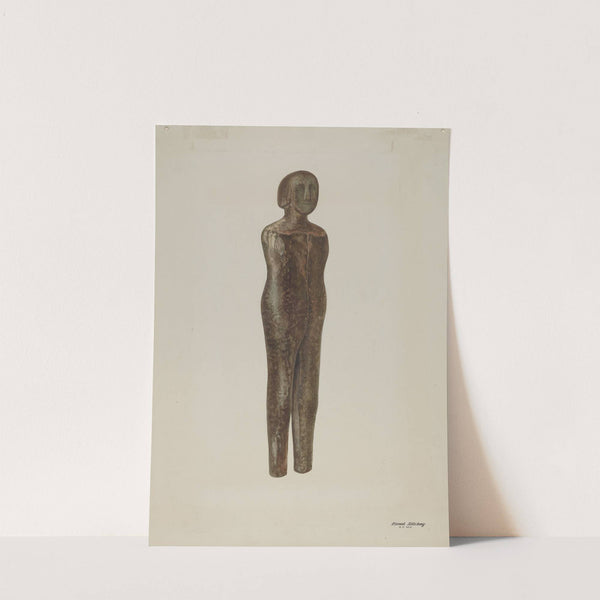 Wooden Doll by Lionel Ritchey