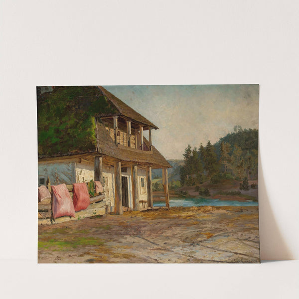 Wooden house (1897) by Maria Klass-Kazanowska