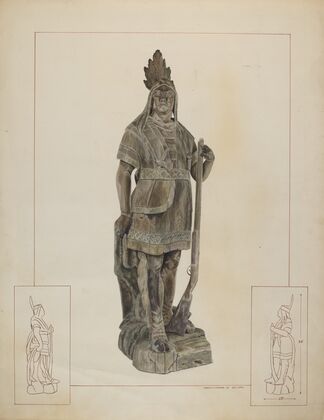 Wooden Indian Chief
