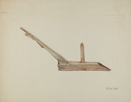 Wooden Plow