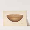 Wooden Salad or Chopping Bowl by Rex F. Bush