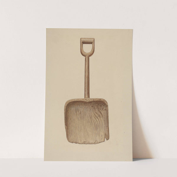 Wooden Shovel by Albert Ryder