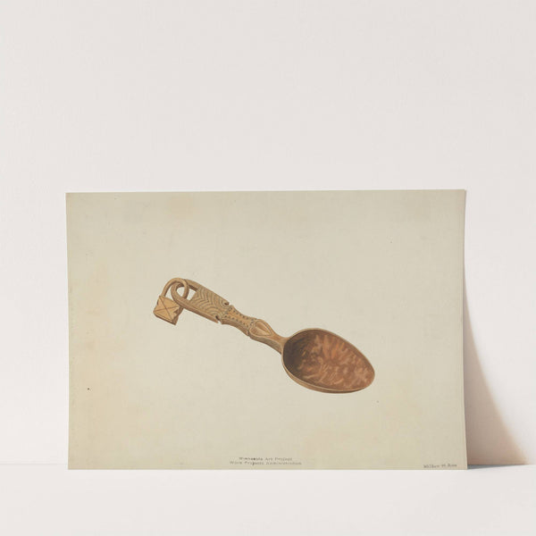 Wooden Spoon (c. 1937) by Wilbur M Rice