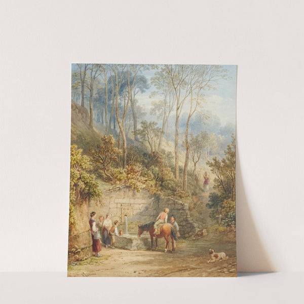 Woodland Scenery (c.1820-1876) by Henry Gastineau