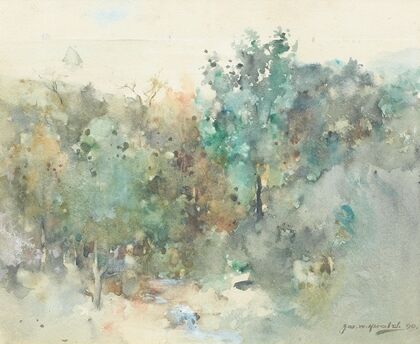 Woodland stream