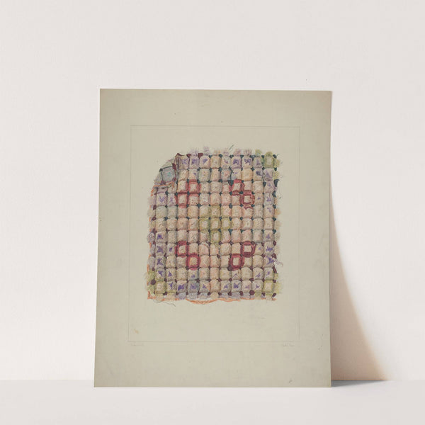 Wool Cushion Top by Frank J. Mace