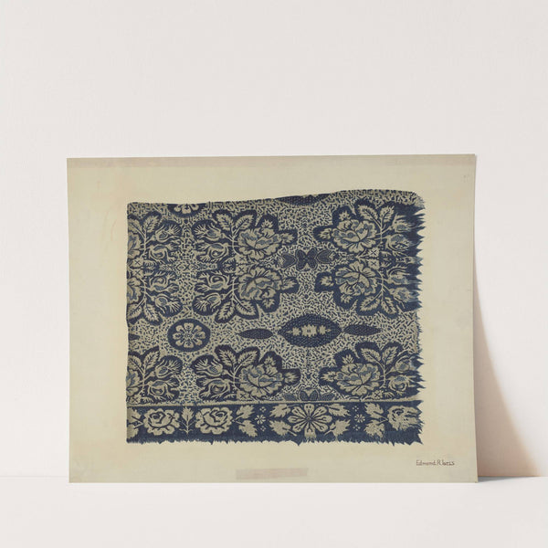 Woolen Coverlet by Edmond Lorts