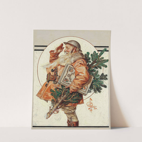 World War I Santa by Joseph Christian Leyendecker